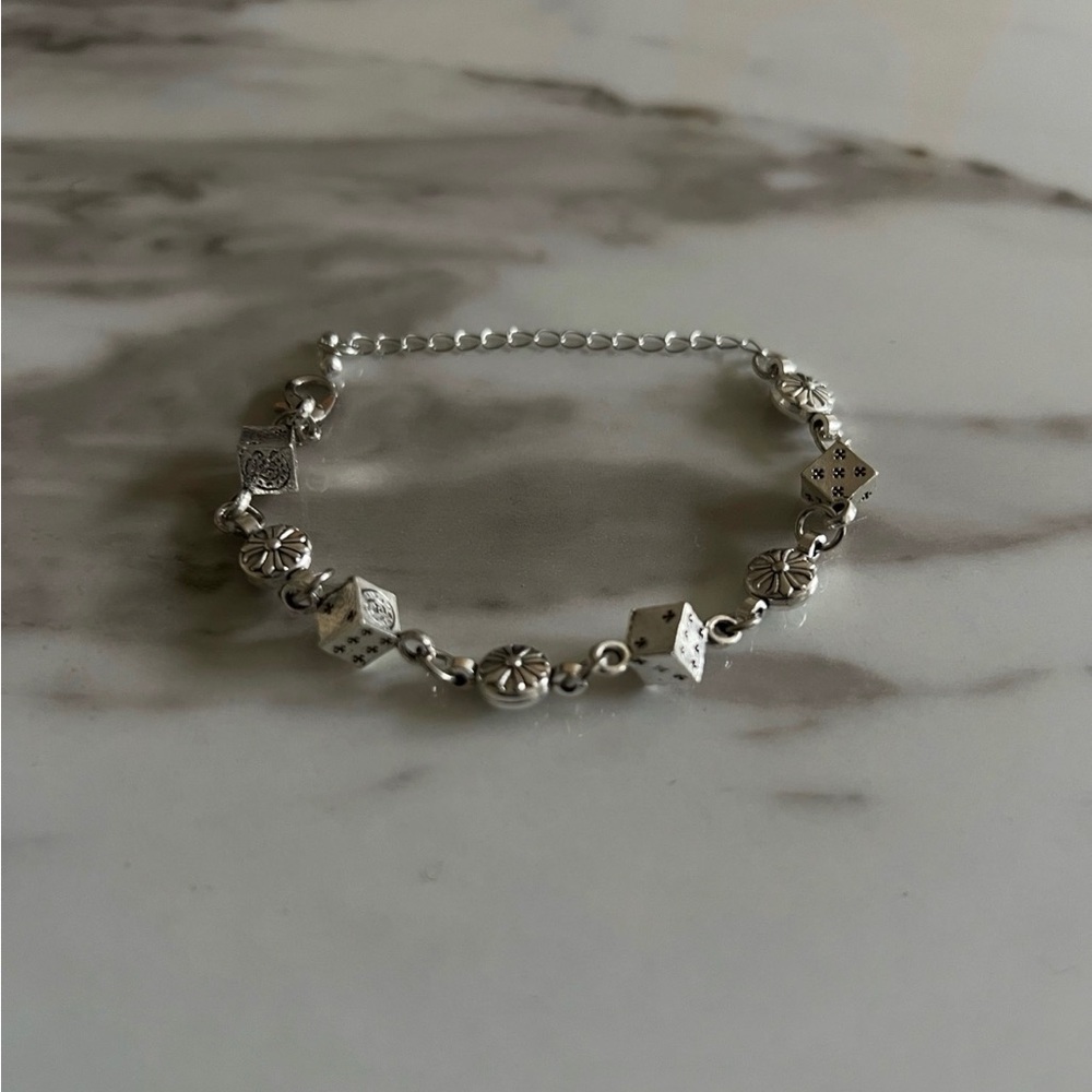 Chrome Heart Inspired Tennis Bracelet